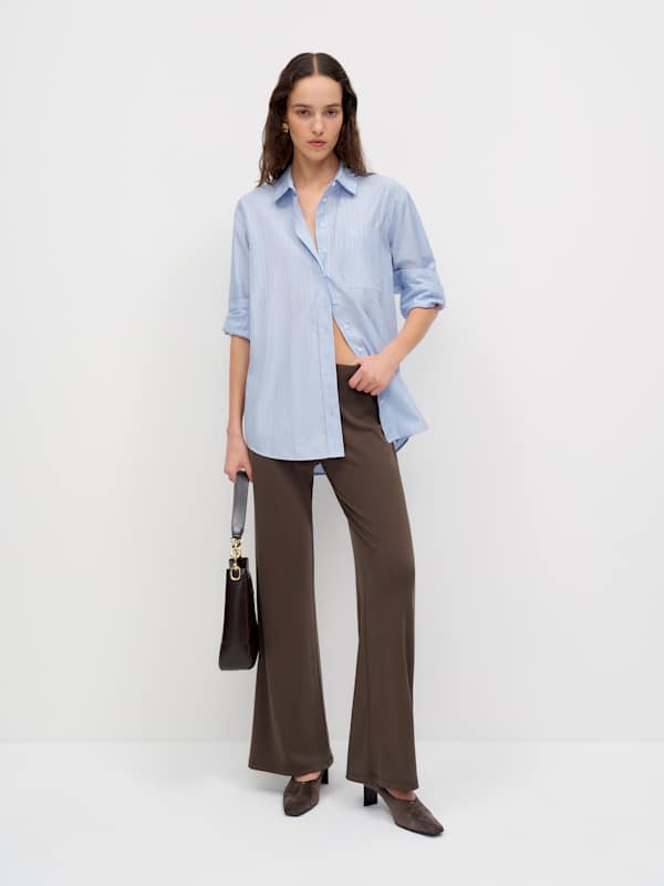 Charlie Knit Pant - Morel